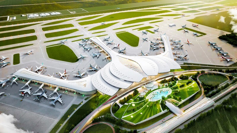 Từ sân bay Long Thành nhìn lại quy mô các sân bay quốc tế khác