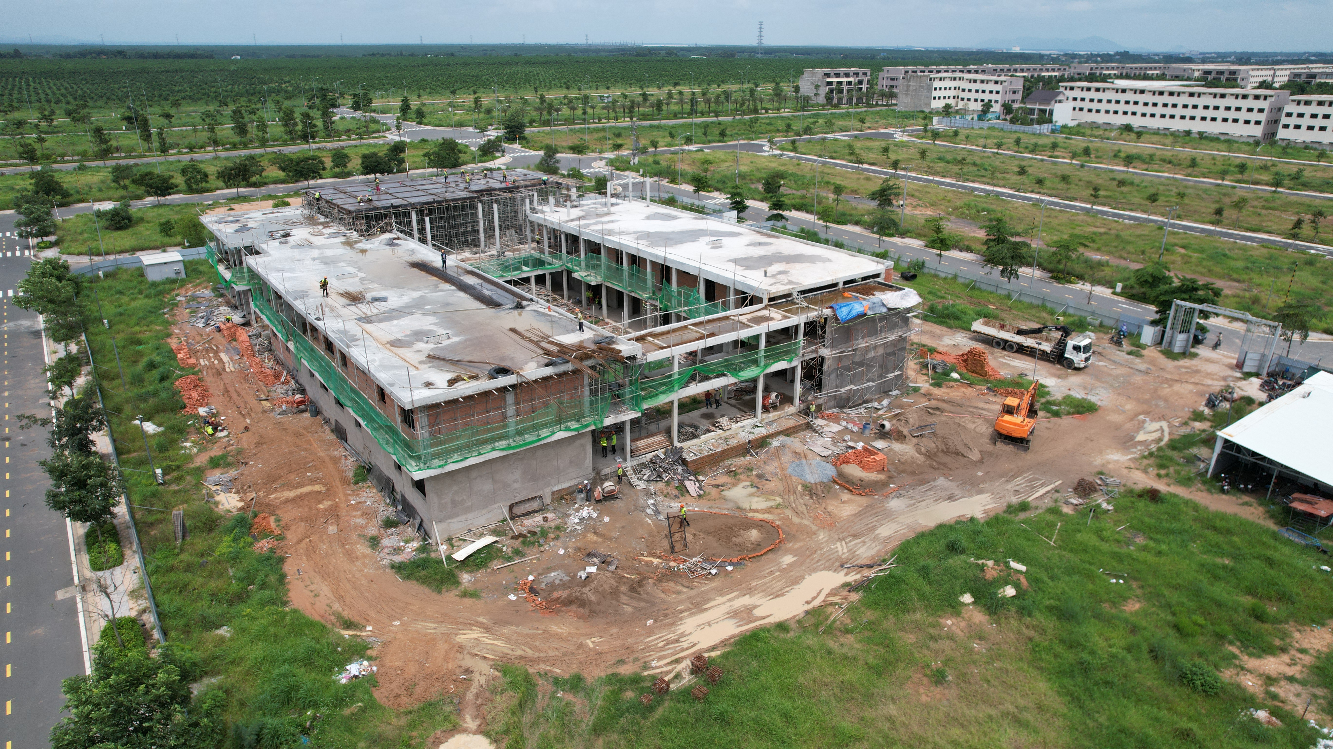 TIẾN ĐỘ THI CÔNG GEM SKY WORLD THÁNG 08.2023